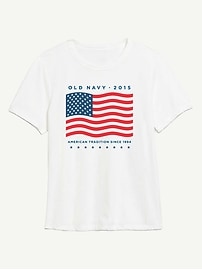 Image number 1 showing, Heritage 2015 Flag Graphic T-Shirt For Women