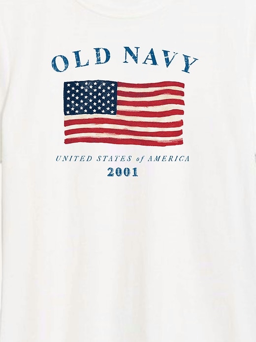 Image number 2 showing, Heritage 2001 Flag Graphic T-Shirt For Women