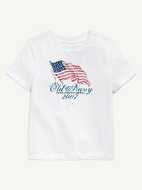 Image number 1 showing, Heritage 2007 Flag Graphic T-Shirt For Toddler