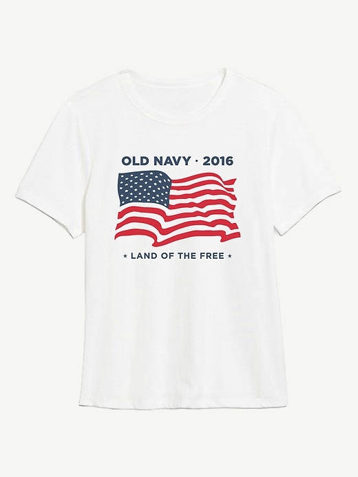 Image number 1 showing, Heritage 2016 Flag Graphic T-Shirt For Women