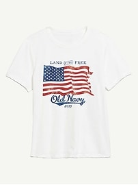 Image number 1 showing, Heritage 2013 Flag Graphic T-Shirt For Women