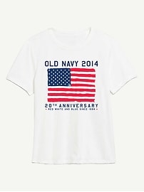 Image number 1 showing, Heritage 2014 Flag Graphic T-Shirt For Women