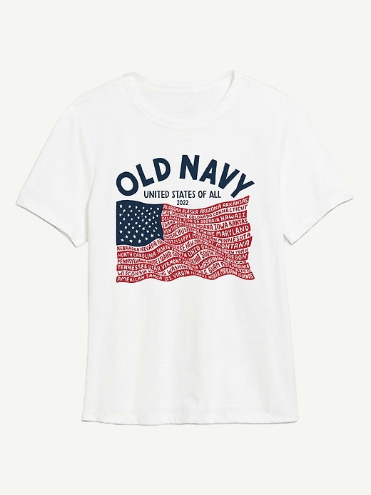 Image number 1 showing, Heritage 2022 Flag Graphic T-Shirt For Women