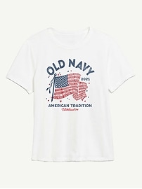 Image number 1 showing, Heritage 2021 Flag Graphic T-Shirt For Women