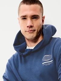 Image number 3 showing, Oversized Washed Cropped Hoodie