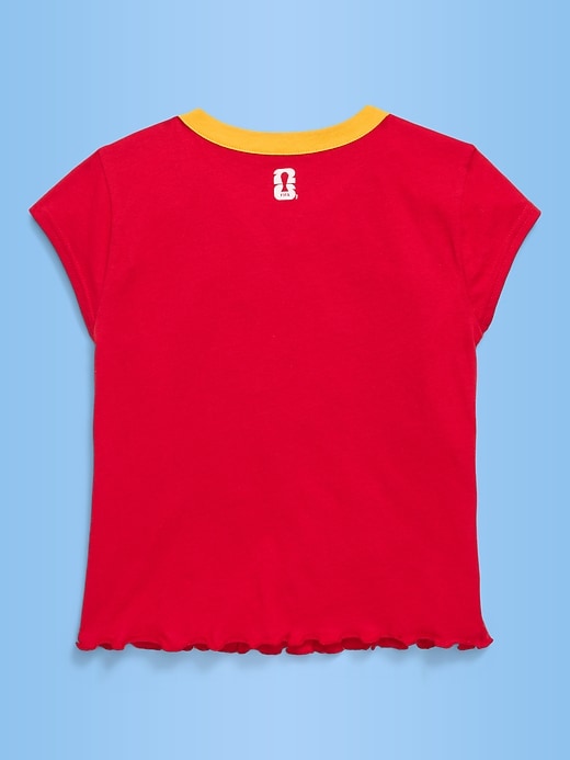 Image number 2 showing, FIFA World Cup 26™ Colombia Smocked Graphic T-Shirt for Girls