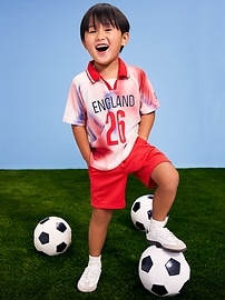 Image number 1 showing, FIFA World Cup 26™ England Unisex Lifestyle Collared Jersey T-Shirt for Toddler