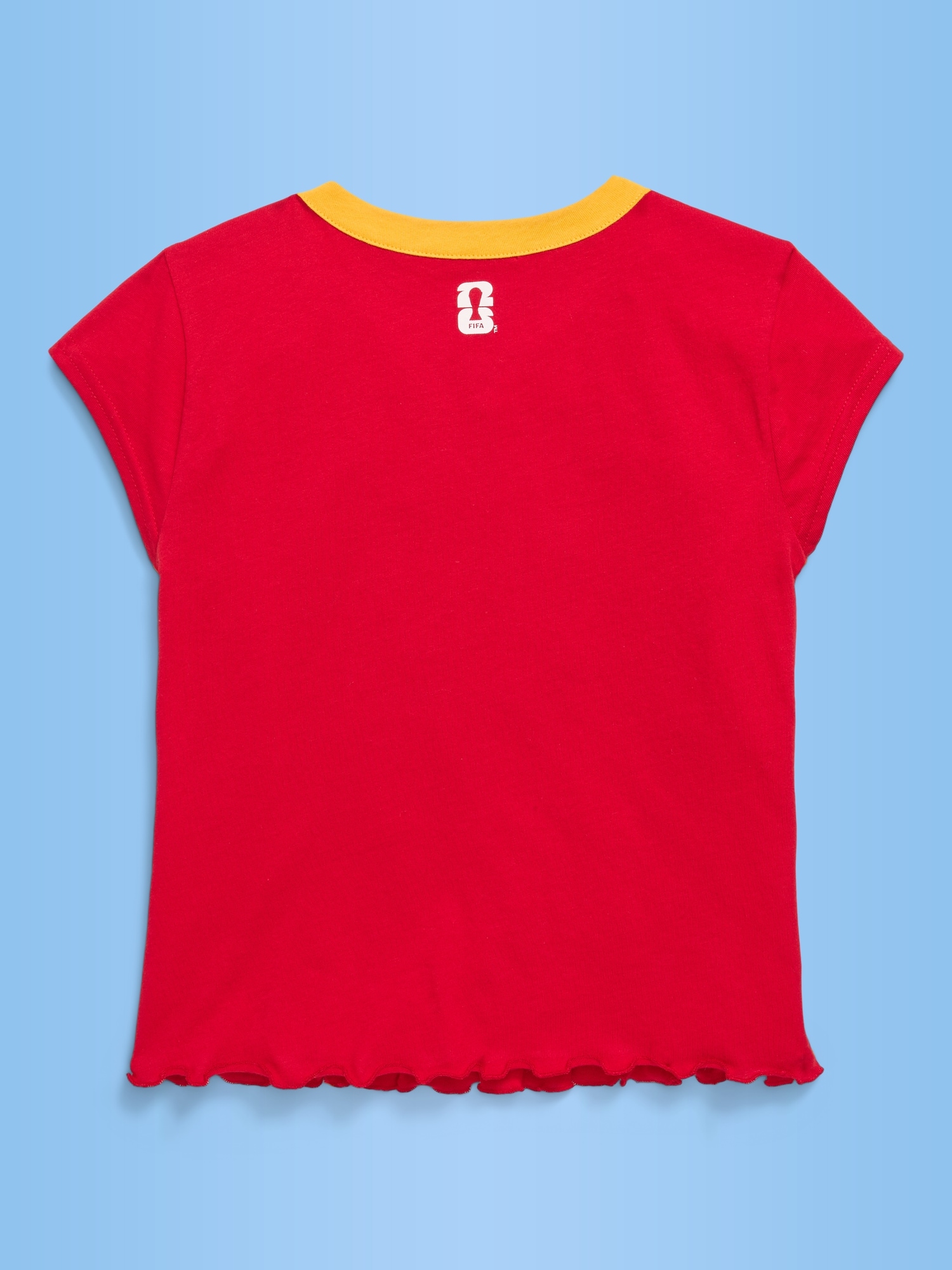 FIFA World Cup 26™ Colombia Smocked Graphic T-Shirt for Girls