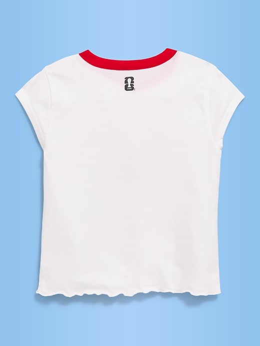 Image number 2 showing, FIFA World Cup 26™ Korea Republic Smocked Graphic T-Shirt for Girls