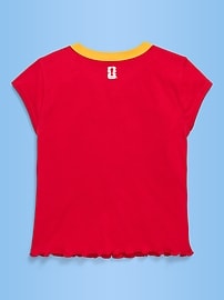 Image number 2 showing, FIFA World Cup 26™ Colombia Smocked Graphic T-Shirt for Girls