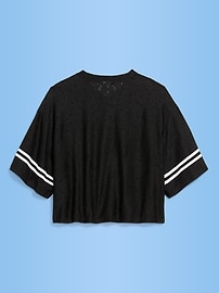 Image number 2 showing, FIFA World Cup 26™ Japan Boxy Lace V-Neck T-Shirt for Women