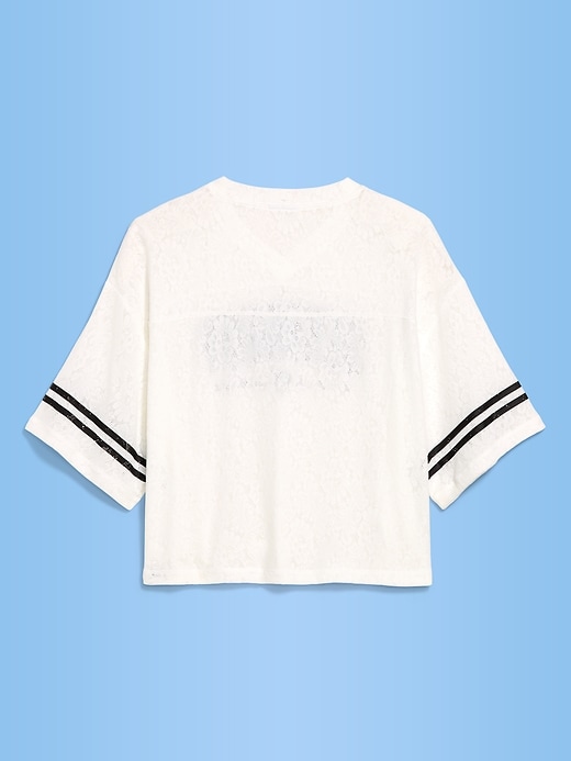 Image number 2 showing, FIFA World Cup 26™ Germany Boxy Lace V-Neck T-Shirt for Women