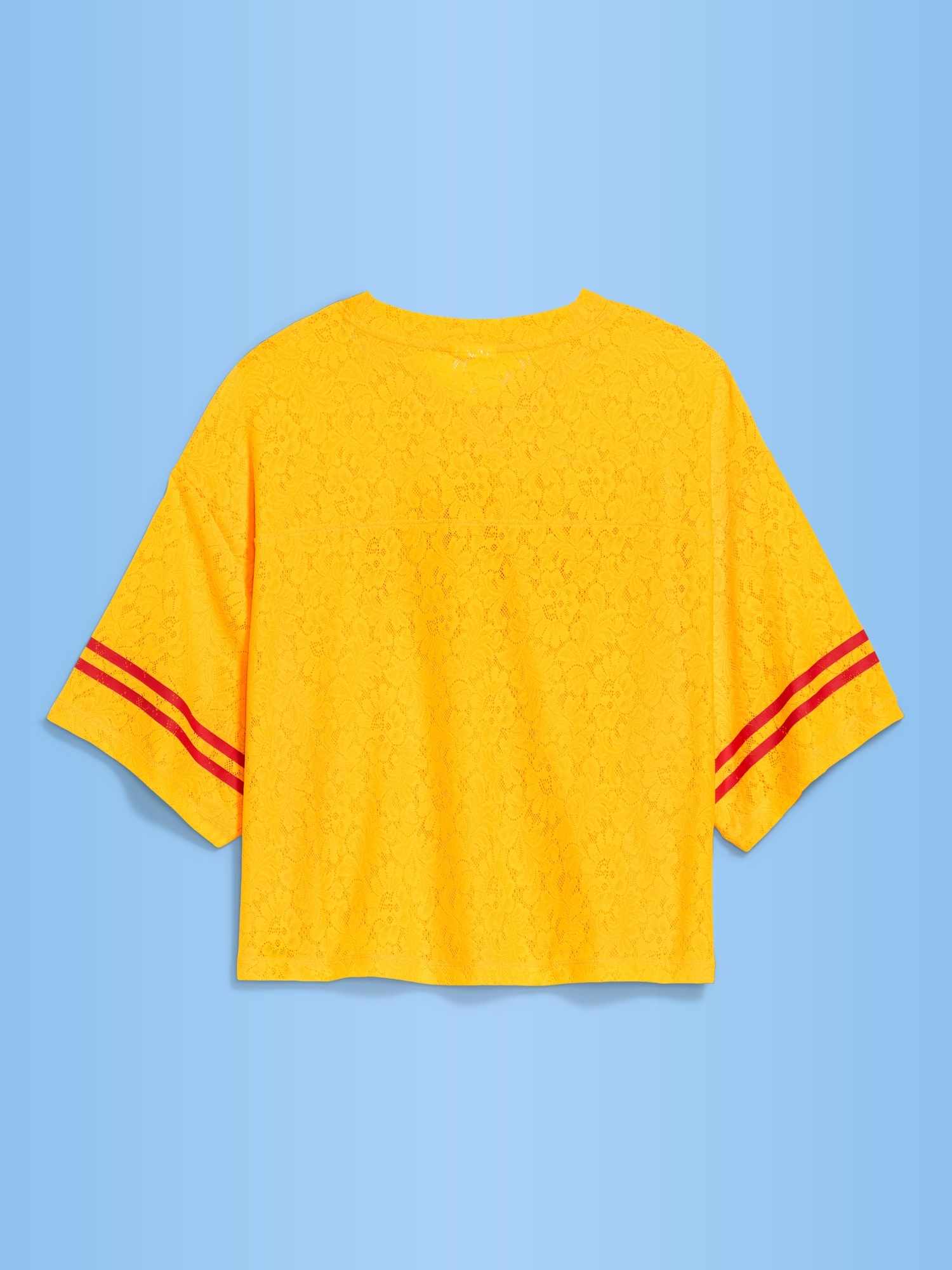 FIFA World Cup 26™ Colombia Boxy Lace V-Neck T-Shirt for Women