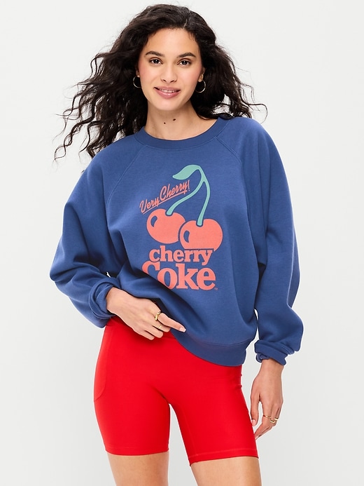Oversized Raglan Graphic Sweatshirt from Old Navy - $24.99