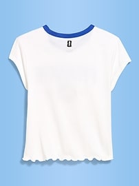 Image number 2 showing, FIFA World Cup 26™ France Smocked Graphic T-Shirt for Women