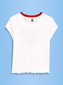 Image number 2 showing, FIFA World Cup 26™ Canada Smocked Graphic T-Shirt for Women