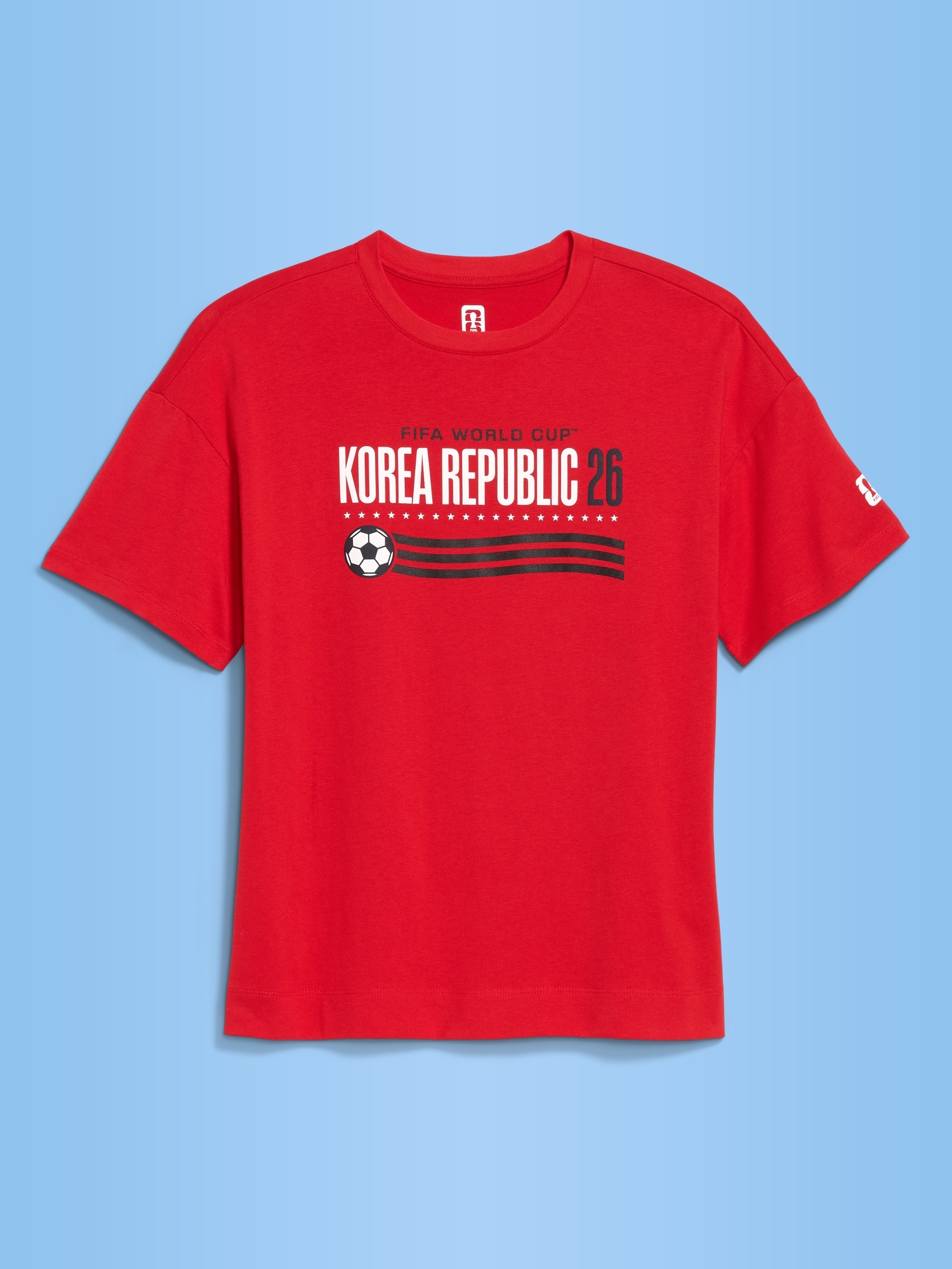 FIFA World Cup 26™ Korea Republic Vintage Crew-Neck T-Shirt for Women
