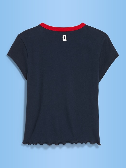 Image number 2 showing, FIFA World Cup 26™ Spain Smocked Graphic T-Shirt for Women