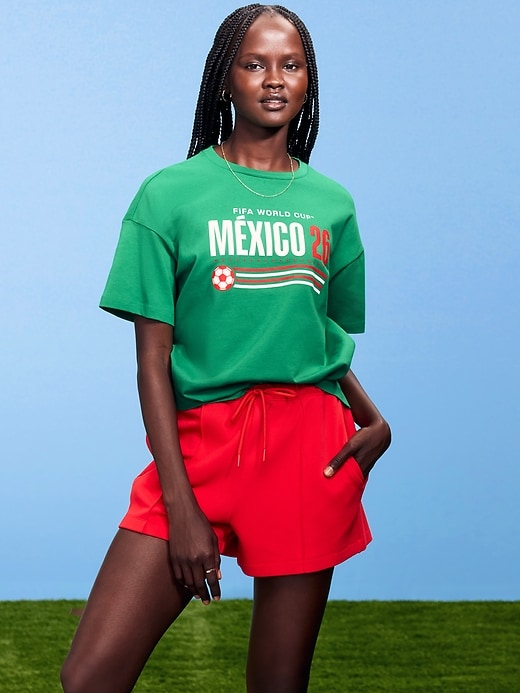 Image number 1 showing, FIFA World Cup 26™ Mexico Vintage Crew-Neck T-Shirt for Women