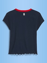 Image number 2 showing, FIFA World Cup 26™ Spain Smocked Graphic T-Shirt for Women