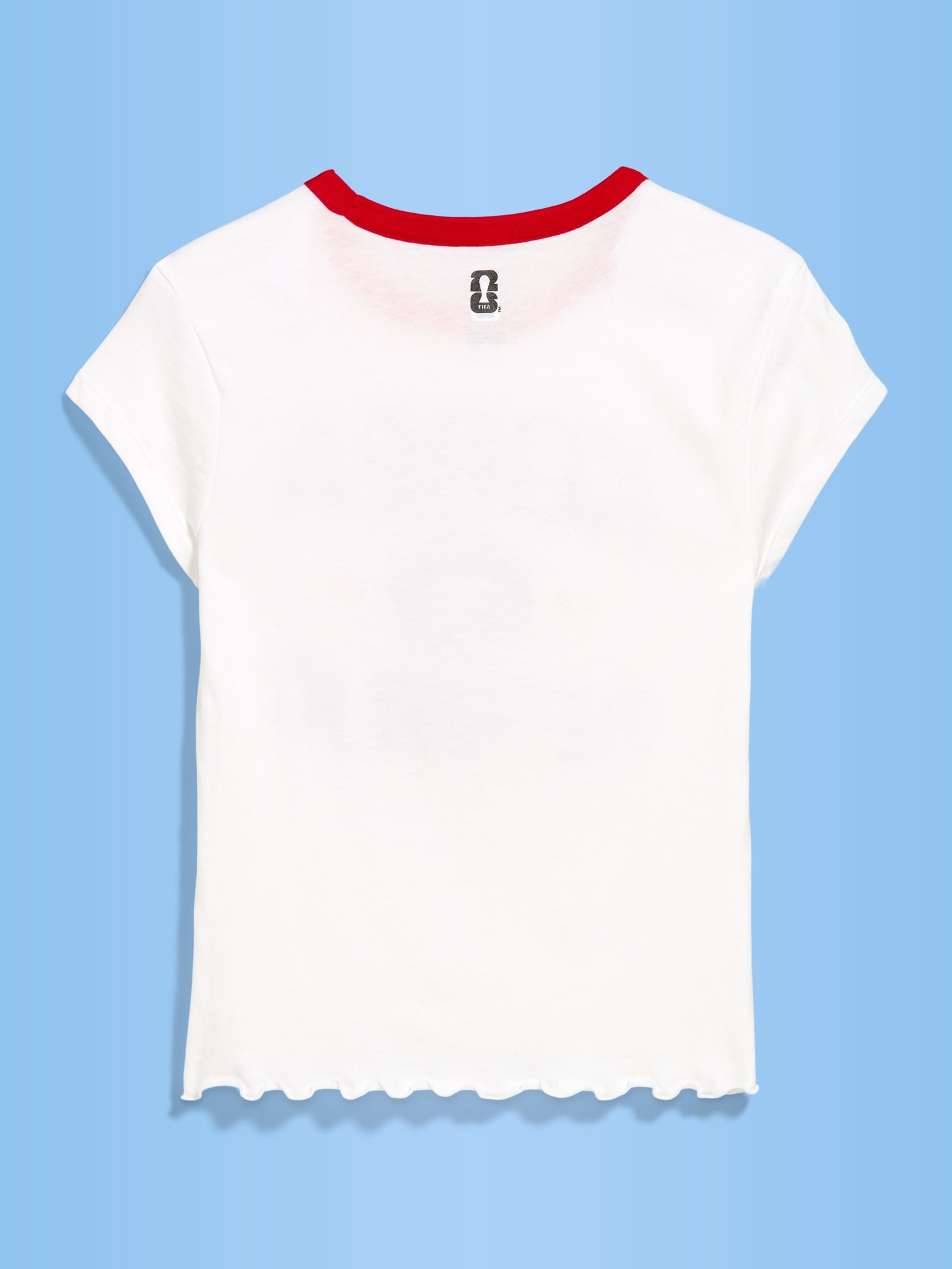 FIFA World Cup 26™ Korea Republic Smocked Graphic T-Shirt for Women