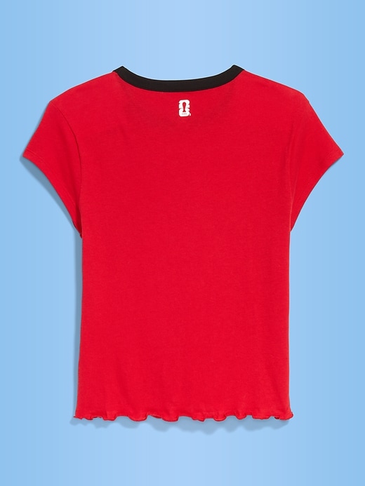 Image number 2 showing, FIFA World Cup 26™ Morocco Smocked Graphic T-Shirt for Women
