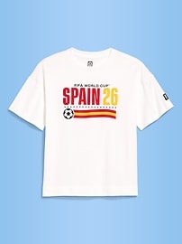 Image number 1 showing, FIFA World Cup 26™ Spain Vintage Crew-Neck T-Shirt for Women