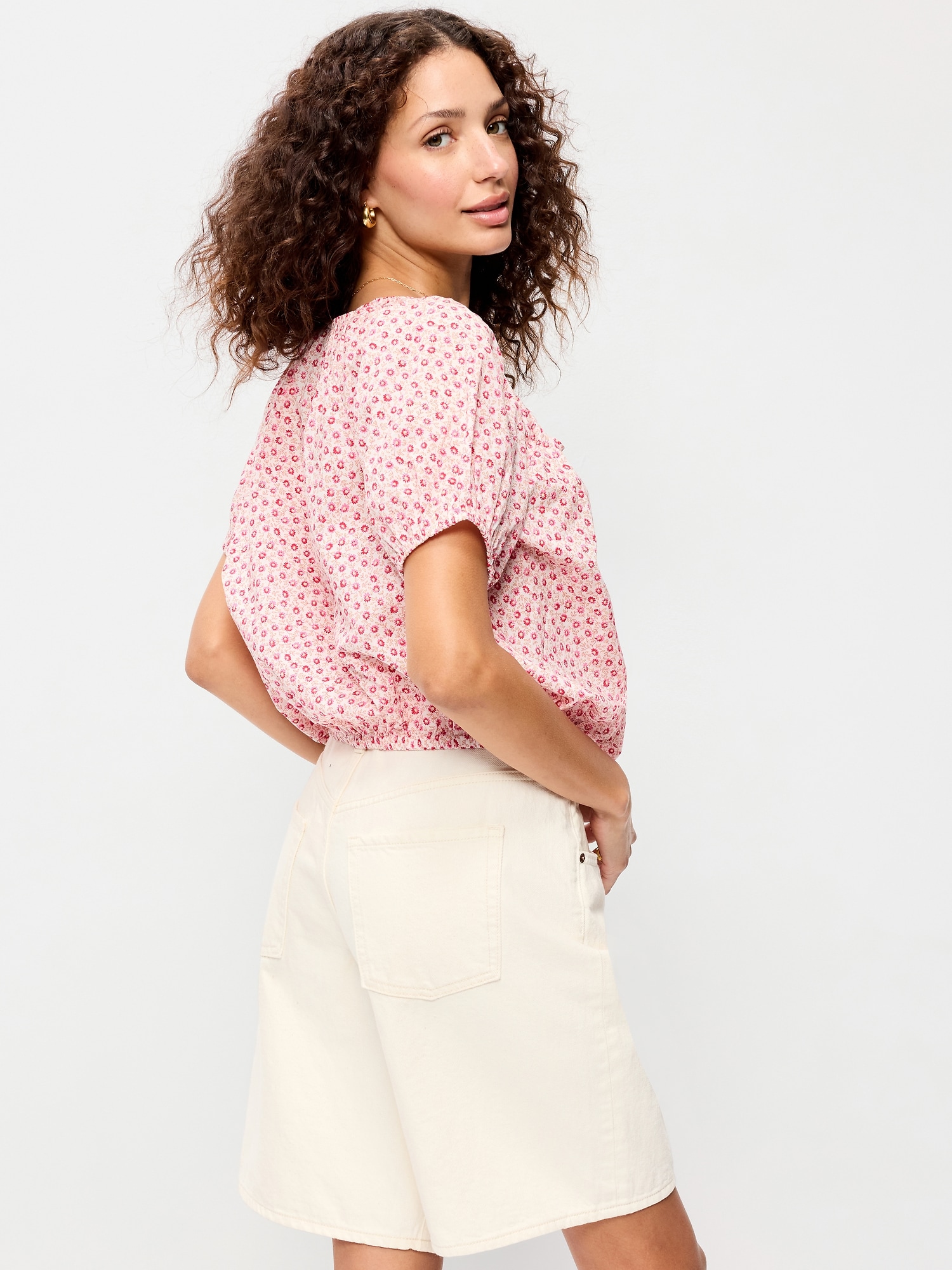 Bubble Hem Top