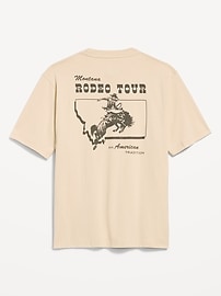 Image number 5 showing, Loose Heavyweight Graphic T-Shirt