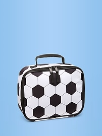 Image number 1 showing, Soccer Ball Lunch Bag for Kids
