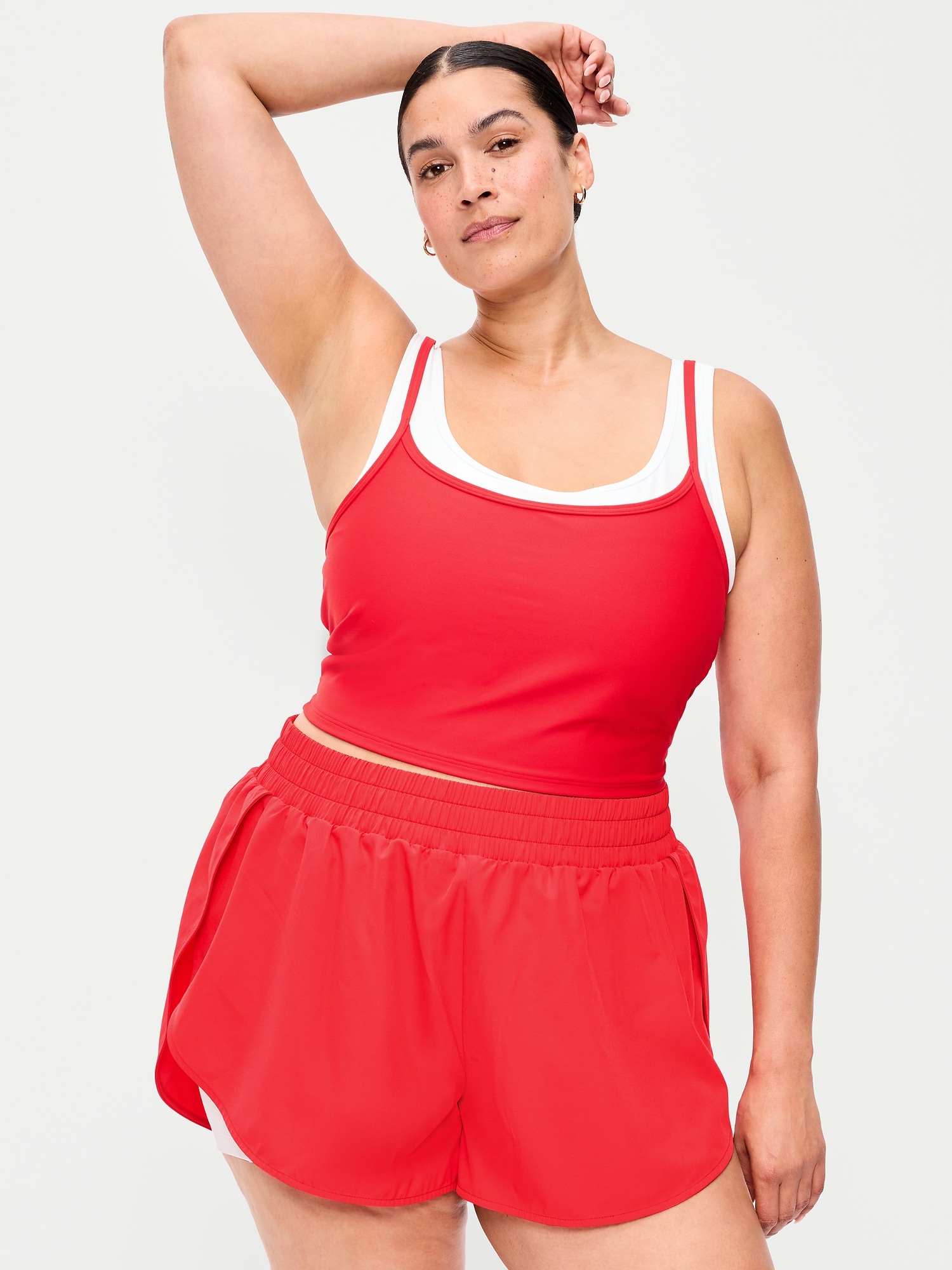 PowerSoft Layered Longline Bra