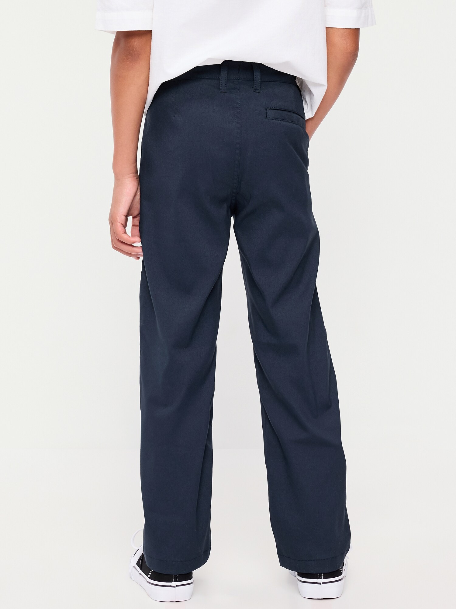 Брюки Old Navy Uniform Straight Leg Tech Pants для мальчиков, цвет: Тёмно-синий — фото 2
