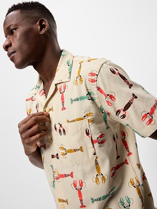Image number 3 showing, Short-Sleeve Camp Shirt