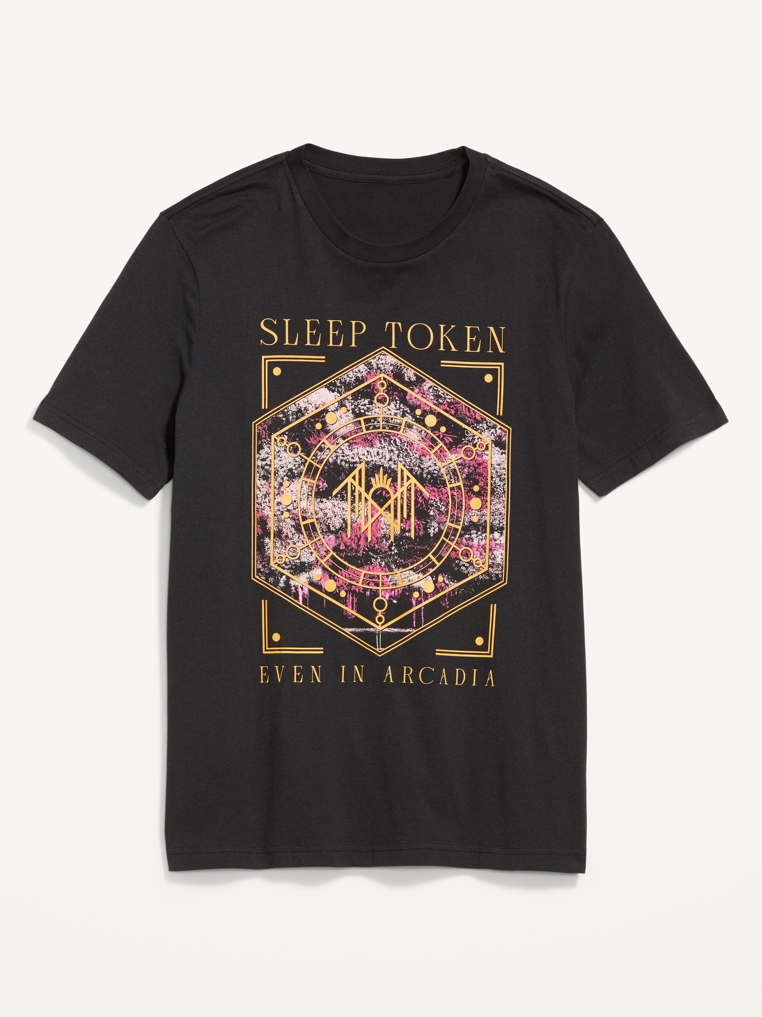 Мужская футболка Old Navy Sleep Token™ T-Shirt, цвет: Чёрный