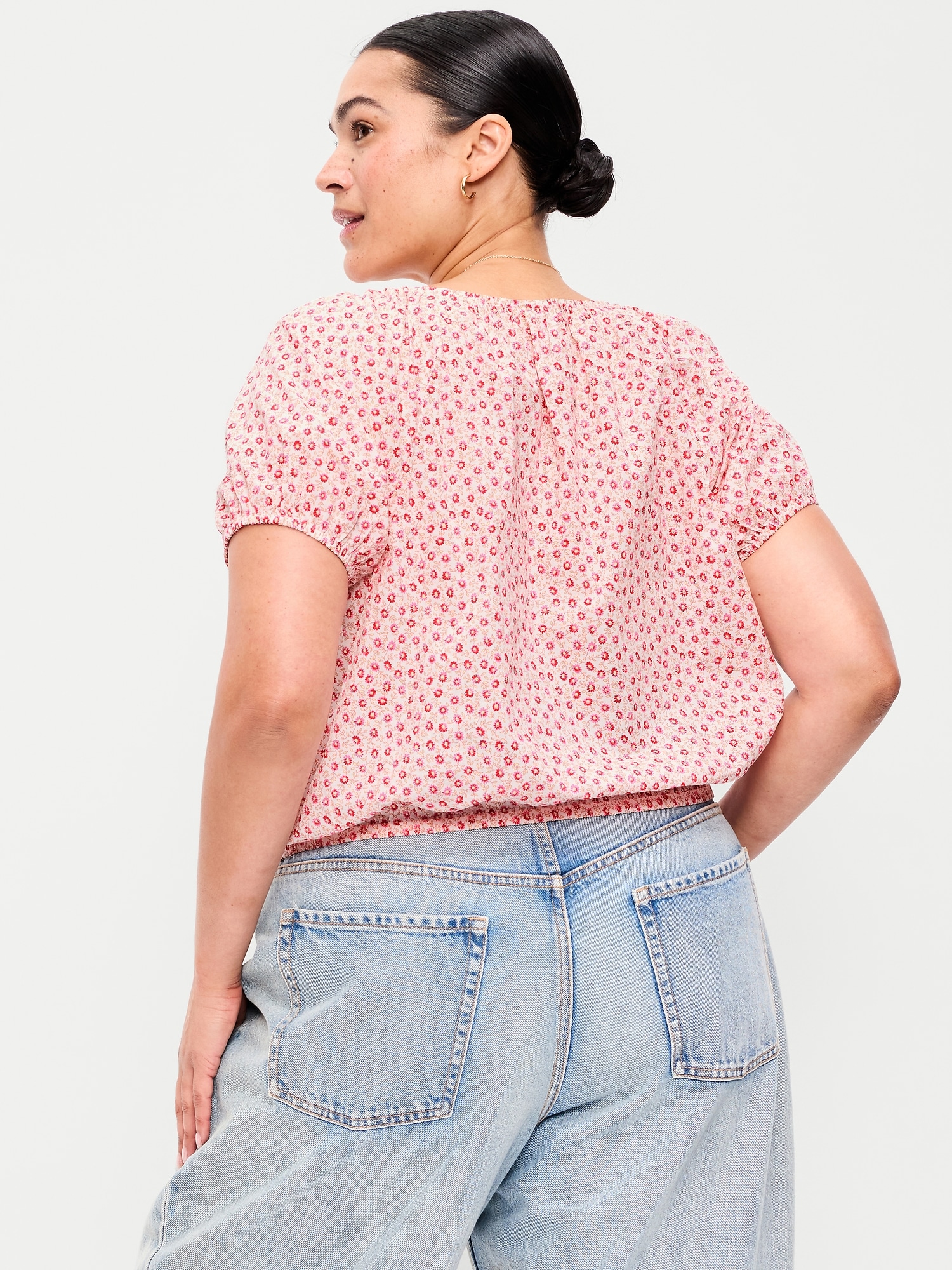 Bubble Hem Top