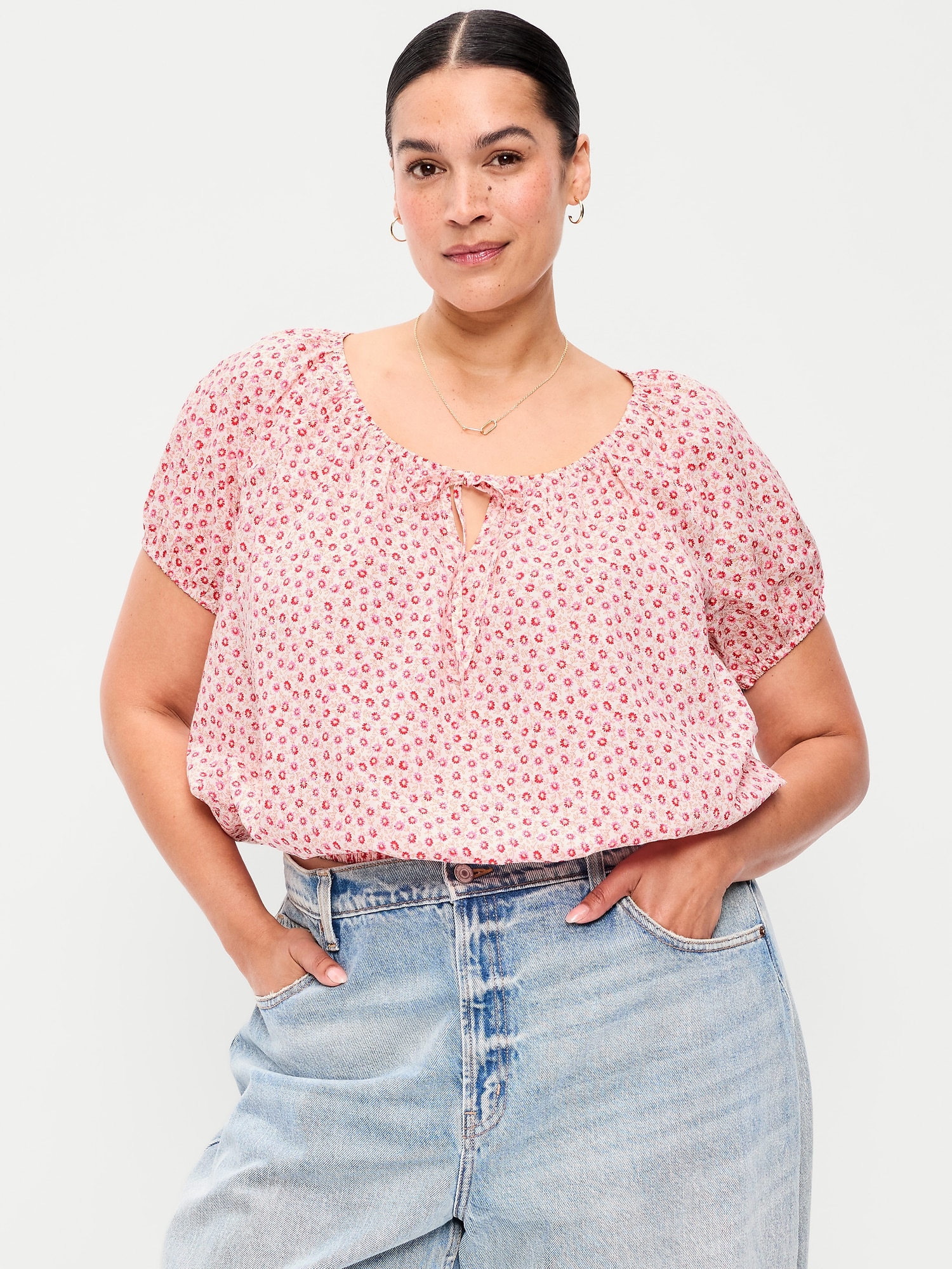 Bubble Hem Top