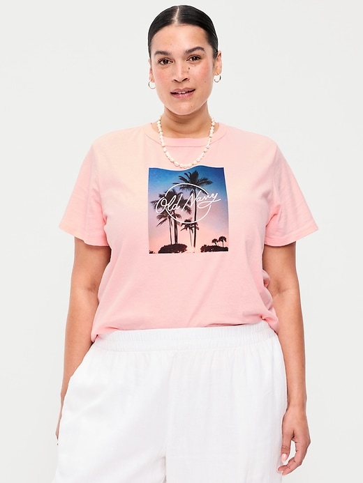 Image number 8 showing, EveryWear Crew-Neck Logo-Graphic T-Shirt