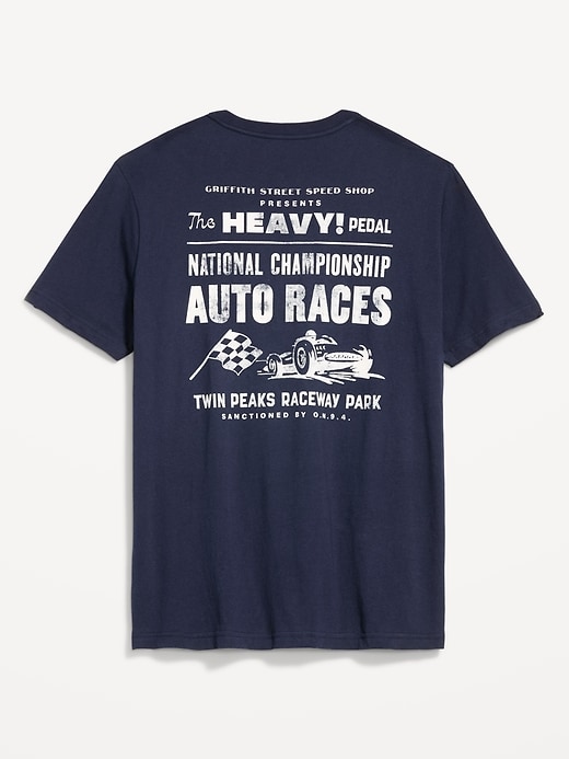 Image number 3 showing, Soft-Washed Crew-Neck Graphic T-Shirt