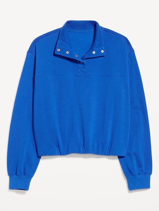 Image number 4 showing, SoComfy Funnel-Neck Sweatshirt