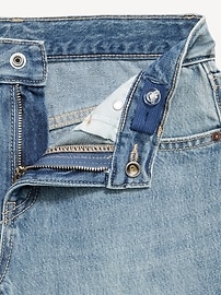 Image number 5 showing, Mid-Rise Ripped Super Baggy Wide-Leg Jeans for Girls
