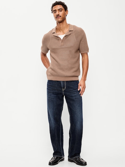 Relaxed Loose Built-In Flex Jeans