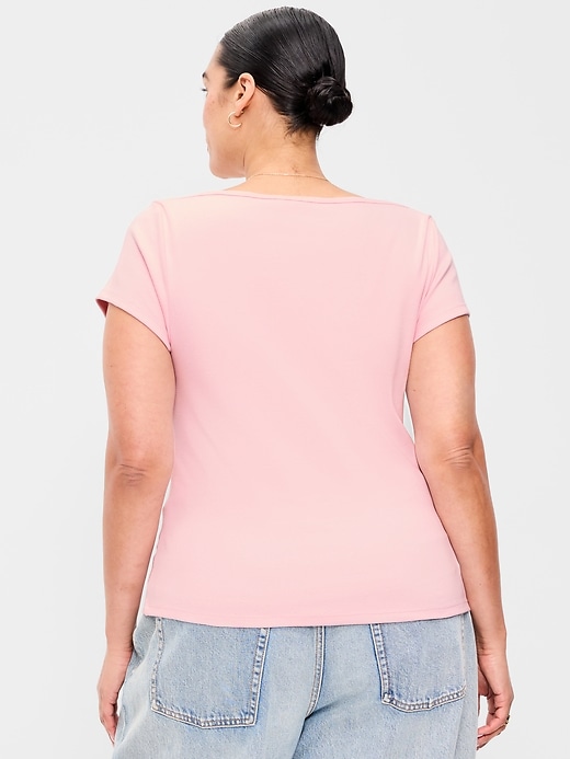 Image number 7 showing, Snug Boatneck T-Shirt