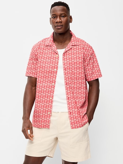 Image number 1 showing, Short-Sleeve Camp Shirt