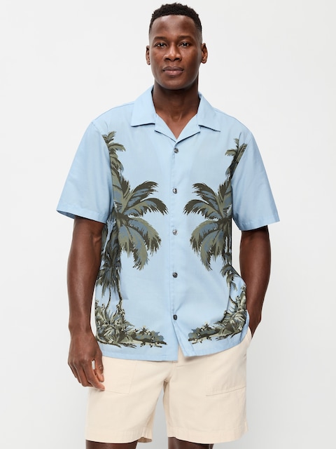 Short-Sleeve Camp Shirt