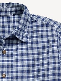 Image number 4 showing, Short-Sleeve Boxy Cropped Textured Shirt for Boys