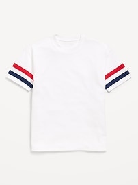 Image number 1 showing, Oversized Graphic Tunic T-Shirt for Girls