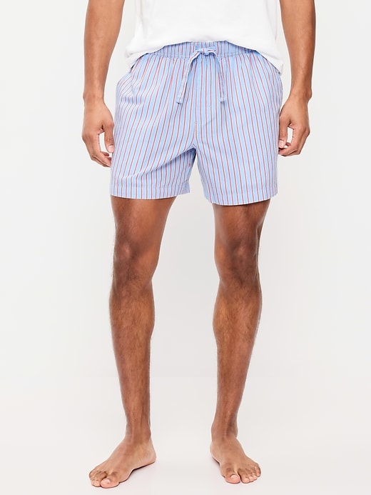 Image number 2 showing, 2-Pack Poplin Pajama Shorts