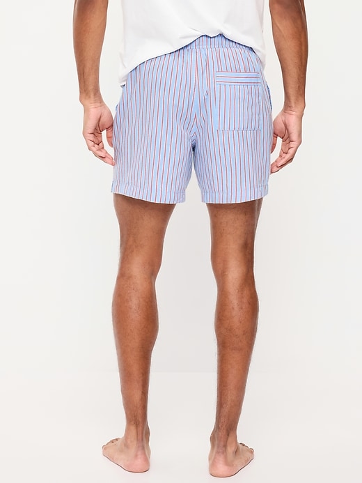 Image number 3 showing, 2-Pack Poplin Pajama Shorts