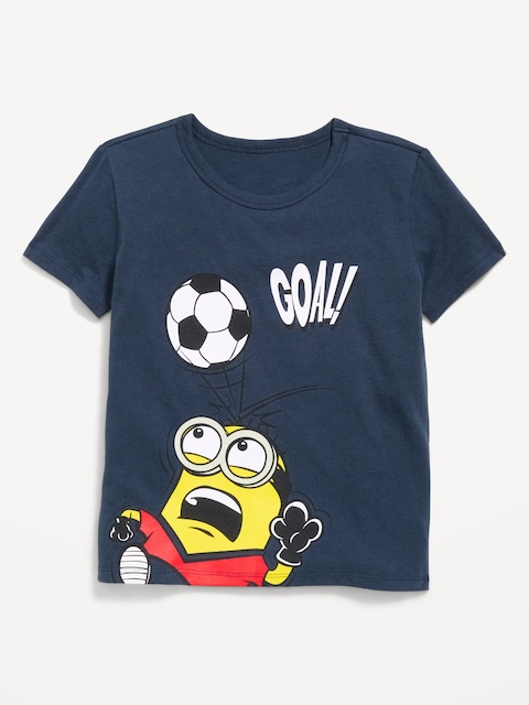 Minions™ Gender-Neutral Graphic T-Shirt for Kids