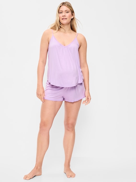 Image number 1 showing, Maternity Jersey Pajama Short Set